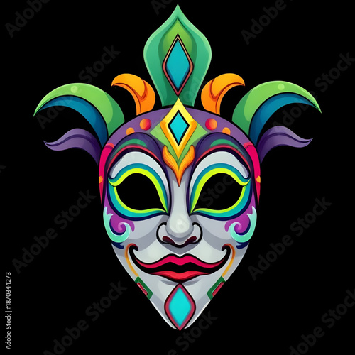 carnival, mask, isolated, vector, illustration, masquerade, festival, costume, party, celebration, venice, mardiGras, fantasy, mystery, elegant, decorative, ornament, design, graphic, art, symbol, ico
