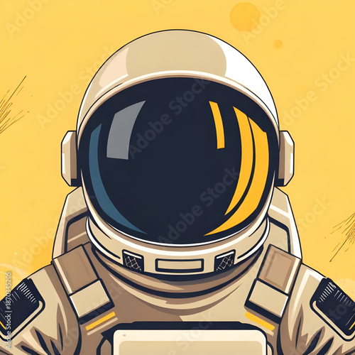 astronaut, space, spacesuit, vector, illustration, spaceman, cosmonaut, helmet, visor, suit, science, technology, exploration, mission, galaxy, universe, cosmos, stars, planets, moon, orbit, zeroGravi