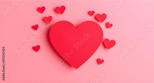 heart, hearts, confetti, paper, background, love, romance, romantic, valentine, wedding, anniversary, celebration, party, festive, decoration, decorative, cute, sweet, joyful, happy, cheerful, colorfu