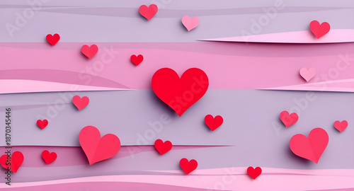 heart, hearts, confetti, paper, background, love, romance, romantic, valentine, wedding, anniversary, celebration, party, festive, decoration, decorative, cute, sweet, joyful, happy, cheerful, colorfu