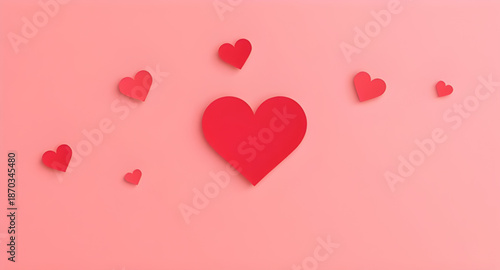 heart, hearts, confetti, paper, background, love, romance, romantic, valentine, valentines, wedding, anniversary, celebration, party, festive, decoration, decorative, cute, sweet, joyful, happy, cheer