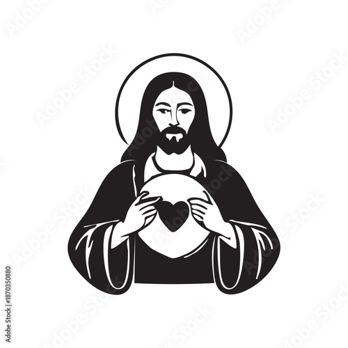 Jesus christ vector illustration