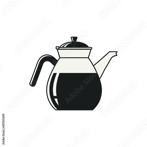 teapot isolated on white background