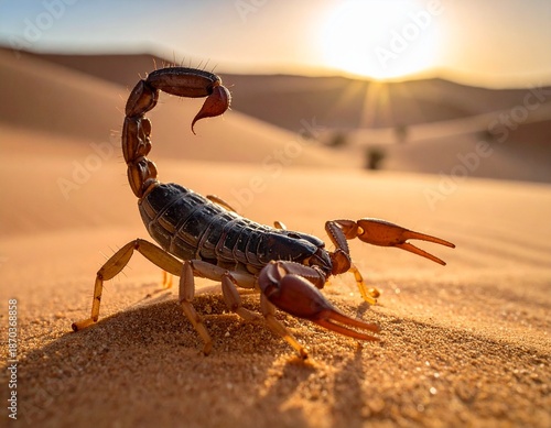 砂漠　サソリ