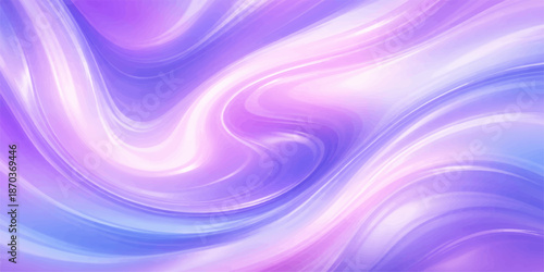 Abstract purple and blue wave background with soft flowing silk textures and smooth light patterns for modern digital wallpaper design