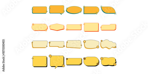 Retro Textbox Decoration 