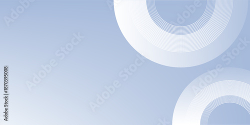 Abstract blue modern background with circle elements. Digital technology lines circle simple abstract modern nice