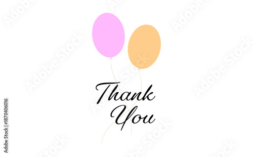 Thank You - 筆文字で書いた、Thank You（ありがとう！）のシンプルなロゴマーク
