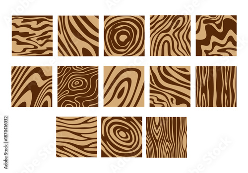 Wood Texture Vector Element