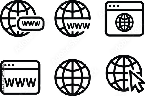 Web icons Vector