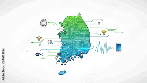 South Korea Digital Technology Map, Connectivity, Innovation