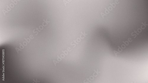 Abstract Minimalist Grey Gradient Background with Dense Grain Texture and Soft Shadow