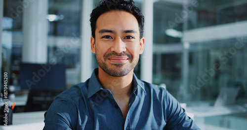 Photos Human resources, business man or portrait in office, confident or professional for talent acquisition