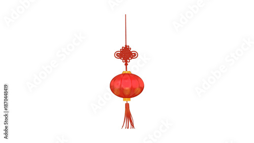 Hanging Chinese Red Lantern Decoration