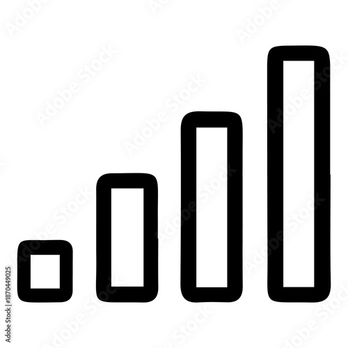 Network Signal Icon – Connectivity Internet Symbol Flat UI Design PNG isolated on transparent background