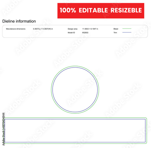 40ml Clear cosmetic cream jar dieline template box dieline die lines packaging custom dieline  box cardboard box dieline pizza box dieline printable product packaging layout,