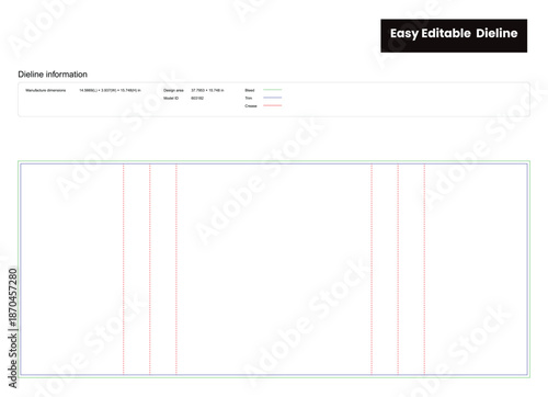 daily necessities pouch with handle dieline template box dieline die lines packaging custom dieline  box cardboard box dieline pizza box dieline printable product packaging layout,