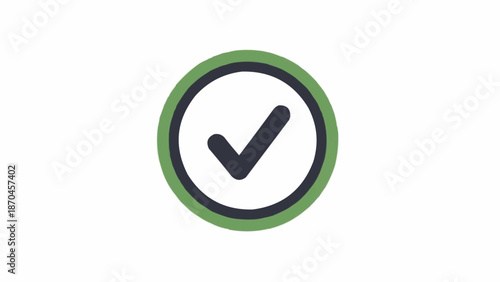 Green circle with check mark.