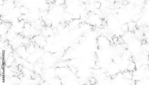 Luxury White Marble Background with Soft Gray Veins