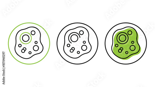 Icon set of food items - Glyph and solid icon set - Flat Design Icon - line icon set - Flat Vector icon, icon, Editable stroke icon, Modern icon collection