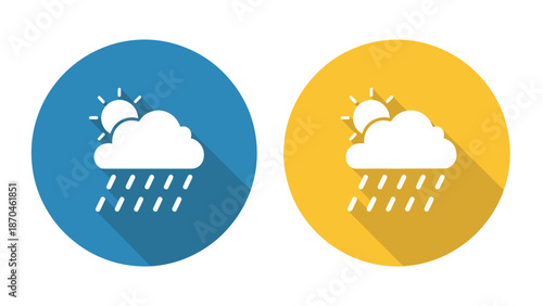 Weather icons - Glyph and solid icon set - Flat Design Icon - line icon set - Flat Vector icon, icon, Editable stroke icon, Modern icon collection