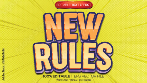 3d text effect lucky theme