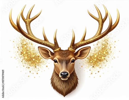 Taxidermist Gold Glitter Trophy(2026)
