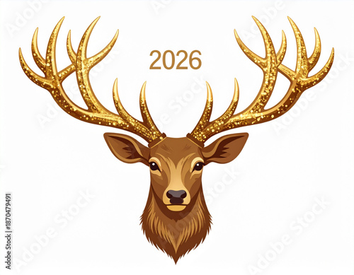 Taxidermist Gold Glitter Trophy(2026)