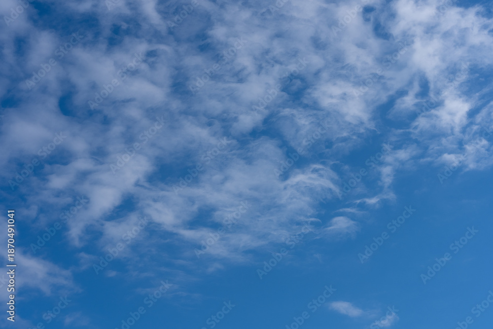 Fototapeta premium 晴れた日の綺麗な空