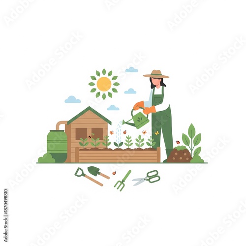 eco conscious berkebun