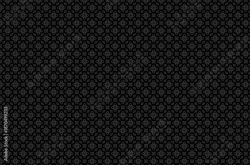 Wallpaper Mural Abstract geometric seamless pattern background with repeating diamonds stars and squares shapes Torontodigital.ca
