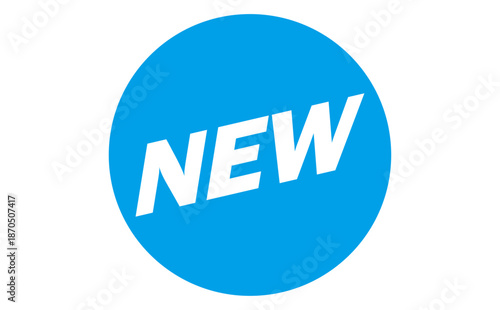Free Download NEW - NEW text written on round label 
 - GFXLoad