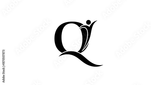 Falling coffee beans on a clean white background