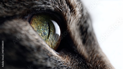 Green Cat Eye With Sharp Detail