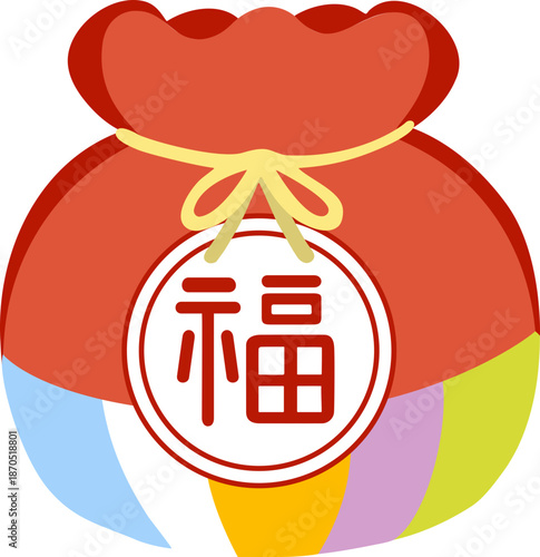 한국 전통 복주머니 명절 새해