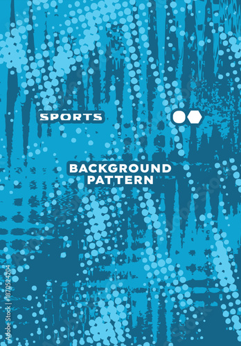 Background for jersey, abstract blue pattern for sports jersey, modern pattern jersey, texture jersey template 