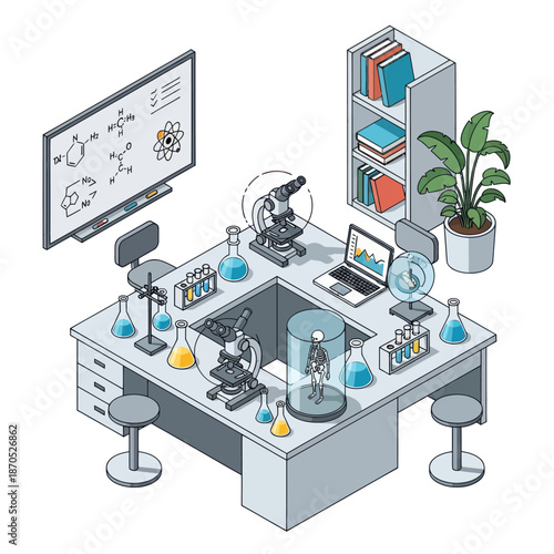 Laboratory Equipment and Scientific Instruments Workspace.