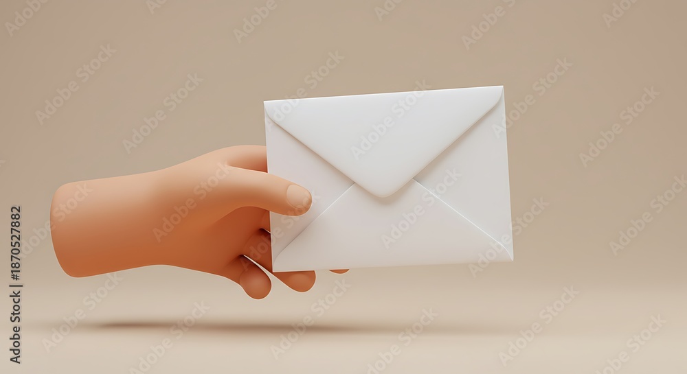 Fototapeta premium Tendered Message: A Gentle Offering