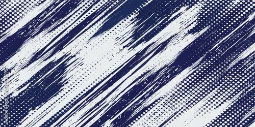 Abstract halftone wave dots background. Futuristic twisted grunge pattern, dots, circles. Vector modern optical pop art texture for posters, business  modern grunge