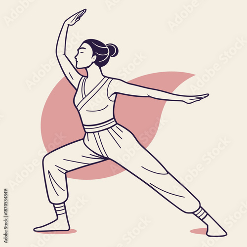 Crane Warrior Character