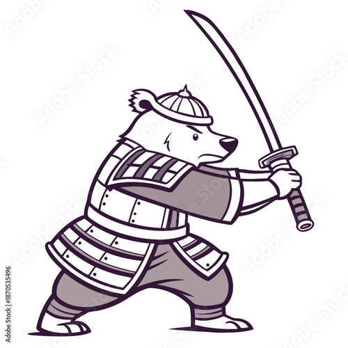 Samurai Bear Guardian 1
