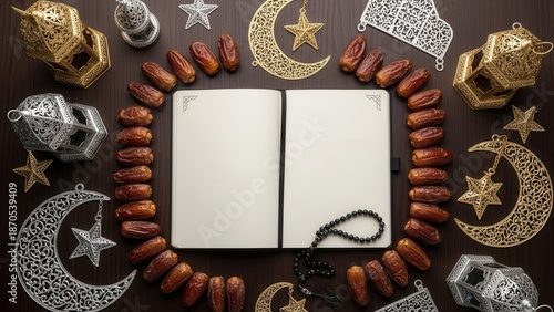 Ramadan Notebook With Dates