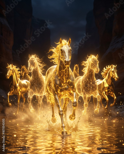 camel in the sahara desert