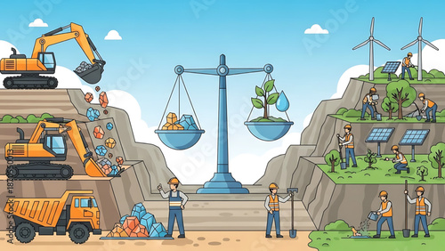 Balancing Environmental Preservation and Resource Extraction A Sustainable Future