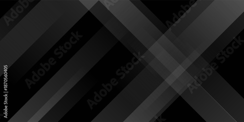 Black abstract background. Elegant dark diagonal shape elements.