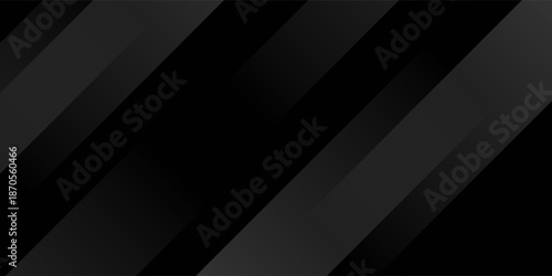 Black abstract background. Elegant dark diagonal shape elements.