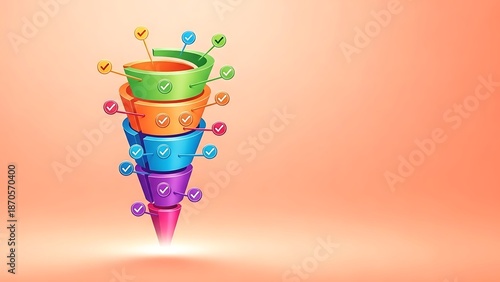Colorful Ice Cream Cones with Sprinkles.