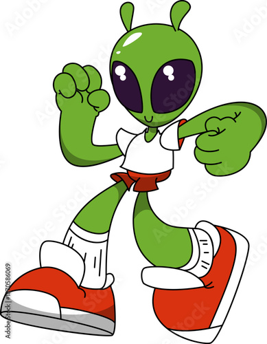 Alien Mascot