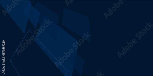 Blue abstract on dark background