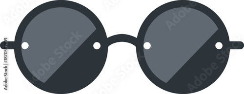 Round frame sunglasses